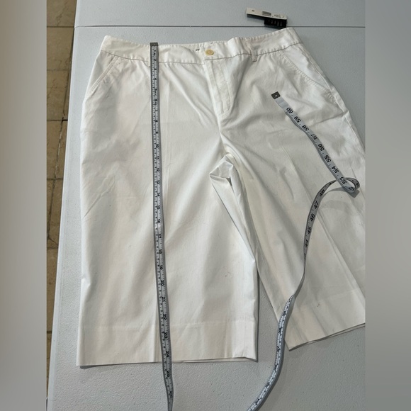 RALPH LAUREN Jeans Chino white  Capri Pants Size 12 NWT - Picture 3 of 8